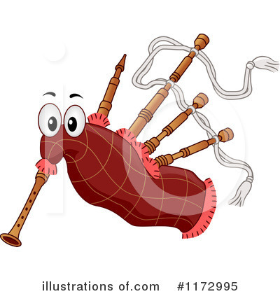 Royalty-Free (RF) Bagpipes Clipart Illustration by BNP Design Studio - Stock Sample #1172995