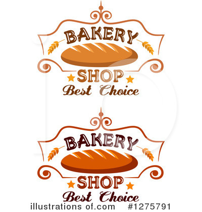 Royalty-Free (RF) Bakery Clipart Illustration by Vector Tradition SM - Stock Sample #1275791