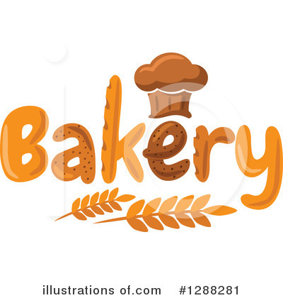 Bread Loaf Clipart #1288281 by Vector Tradition SM