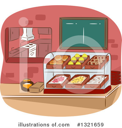 Diner Clipart #1321659 by BNP Design Studio