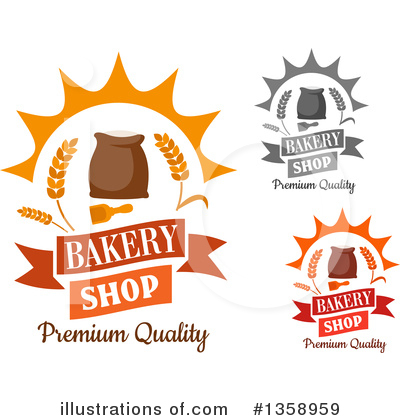 Royalty-Free (RF) Bakery Clipart Illustration by Vector Tradition SM - Stock Sample #1358959