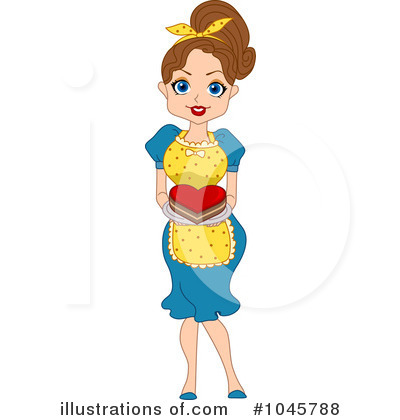 Royalty-Free (RF) Baking Clipart Illustration by BNP Design Studio - Stock Sample #1045788