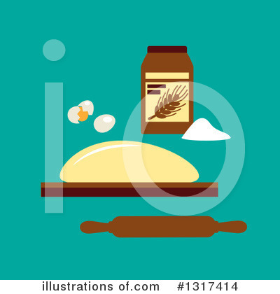 Royalty-Free (RF) Baking Clipart Illustration by Vector Tradition SM - Stock Sample #1317414