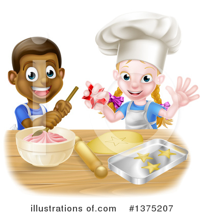 Royalty-Free (RF) Baking Clipart Illustration by AtStockIllustration - Stock Sample #1375207