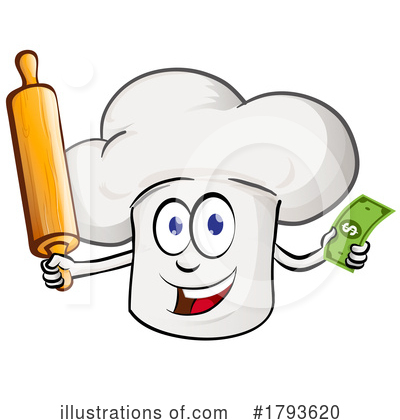 Chef Hat Clipart #1793620 by Domenico Condello