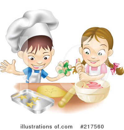 Royalty-Free (RF) Baking Clipart Illustration by AtStockIllustration - Stock Sample #217560