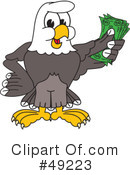 Bald Eagle Character Clipart #49223 by Mascot Junction
