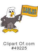 Bald Eagle Character Clipart #49225 by Mascot Junction