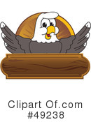 Bald Eagle Character Clipart #49238 by Mascot Junction