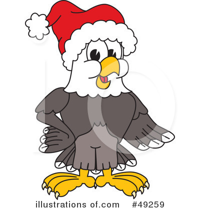 Royalty-Free (RF) Bald Eagle Character Clipart Illustration by Mascot Junction - Stock Sample #49259