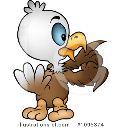 Royalty-Free (RF) Bald Eagle Clipart Illustration by dero - Stock Sample #1095374