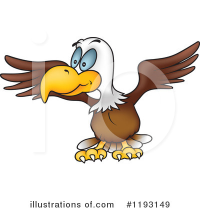 Royalty-Free (RF) Bald Eagle Clipart Illustration by dero - Stock Sample #1193149