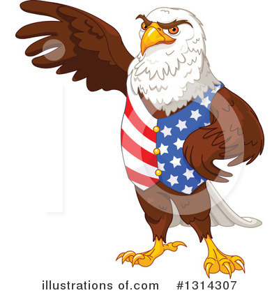 American Eagle Clipart #1314307 by Pushkin