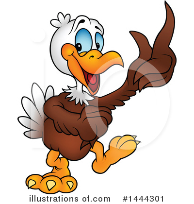 Royalty-Free (RF) Bald Eagle Clipart Illustration by dero - Stock Sample #1444301