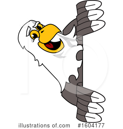 Eagle Mascot Clipart #1604177 by Mascot Junction