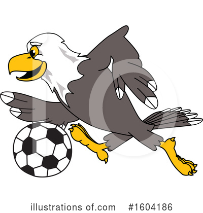 Royalty-Free (RF) Bald Eagle Clipart Illustration by Mascot Junction - Stock Sample #1604186
