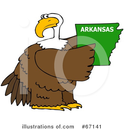 Royalty-Free (RF) Bald Eagle Clipart Illustration by djart - Stock Sample #67141