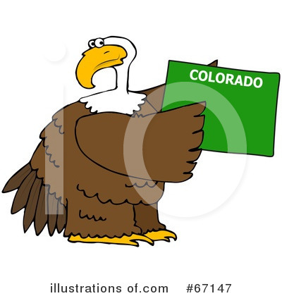 Royalty-Free (RF) Bald Eagle Clipart Illustration by djart - Stock Sample #67147