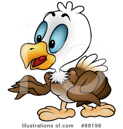 Royalty-Free (RF) Bald Eagle Clipart Illustration by dero - Stock Sample #88198
