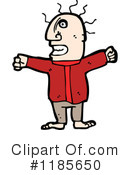 Bald Man Clipart #1185650 by lineartestpilot