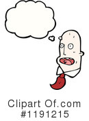 Bald Man Clipart #1191215 by lineartestpilot