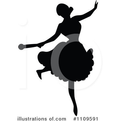 Ballerina Clipart #1109591 by Prawny Vintage