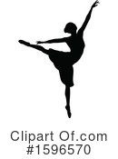 Ballerina Clipart #1596570 by AtStockIllustration