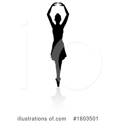 Royalty-Free (RF) Ballerina Clipart Illustration by AtStockIllustration - Stock Sample #1603501