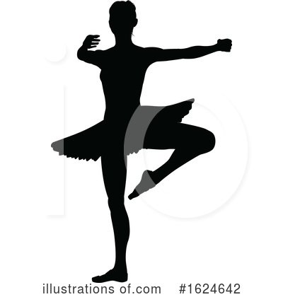 Royalty-Free (RF) Ballerina Clipart Illustration by AtStockIllustration - Stock Sample #1624642