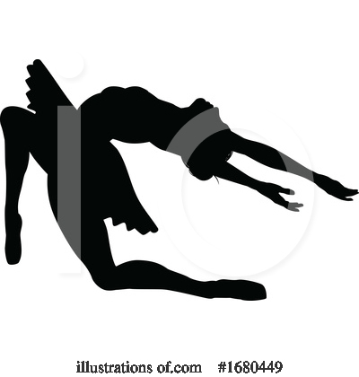 Royalty-Free (RF) Ballerina Clipart Illustration by AtStockIllustration - Stock Sample #1680449