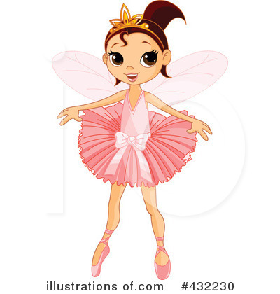 Royalty-Free (RF) Ballerina Clipart Illustration by Pushkin - Stock Sample #432230