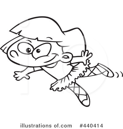 Ballerina Clipart #440414 by toonaday