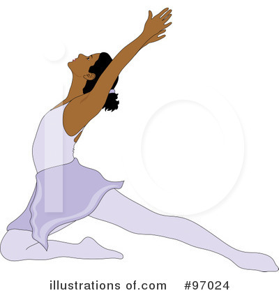 Royalty-Free (RF) Ballet Clipart Illustration by Pams Clipart - Stock Sample #97024