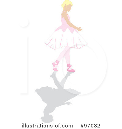 Royalty-Free (RF) Ballet Clipart Illustration by Pams Clipart - Stock Sample #97032
