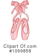 Ballet Slippers Clipart #1069858 by Pushkin