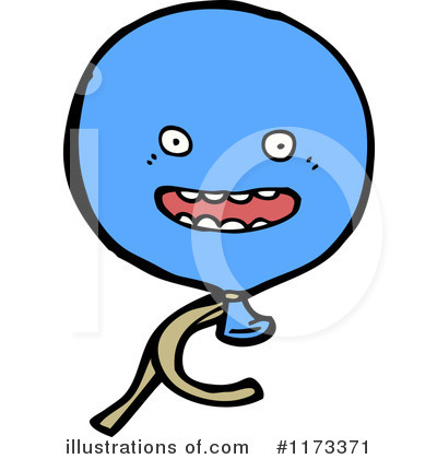 Royalty-Free (RF) Balloon Clipart Illustration by lineartestpilot - Stock Sample #1173371