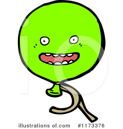 Royalty-Free (RF) Balloon Clipart Illustration by lineartestpilot - Stock Sample #1173376