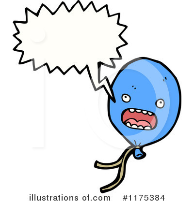 Royalty-Free (RF) Balloon Clipart Illustration by lineartestpilot - Stock Sample #1175384