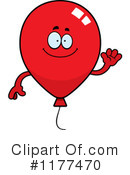Balloon Clipart #1177470 by Cory Thoman