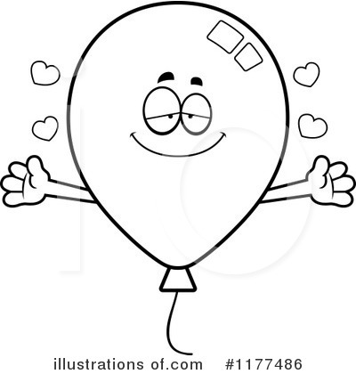 Royalty-Free (RF) Balloon Clipart Illustration by Cory Thoman - Stock Sample #1177486