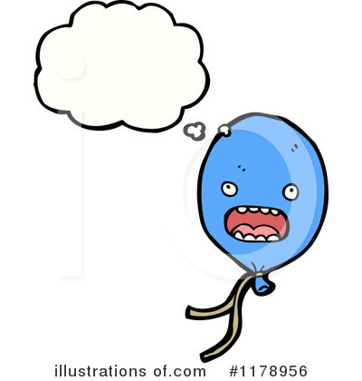 Royalty-Free (RF) Balloon Clipart Illustration by lineartestpilot - Stock Sample #1178956