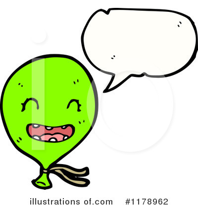 Royalty-Free (RF) Balloon Clipart Illustration by lineartestpilot - Stock Sample #1178962