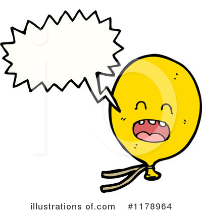Royalty-Free (RF) Balloon Clipart Illustration by lineartestpilot - Stock Sample #1178964
