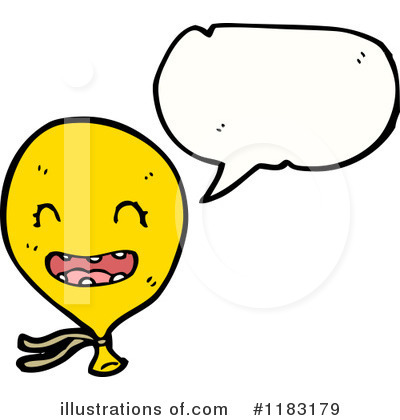 Royalty-Free (RF) Balloon Clipart Illustration by lineartestpilot - Stock Sample #1183179