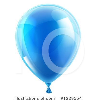 Royalty-Free (RF) Balloon Clipart Illustration by AtStockIllustration - Stock Sample #1229554