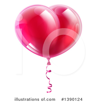 Royalty-Free (RF) Balloon Clipart Illustration by AtStockIllustration - Stock Sample #1390124