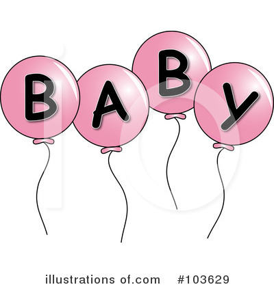 Balloons Clipart #103629 by Pams Clipart