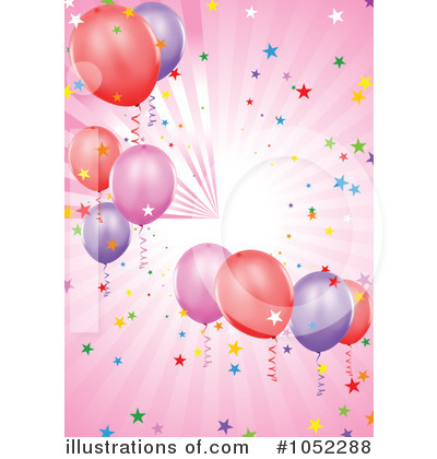 Royalty-Free (RF) Balloons Clipart Illustration by dero - Stock Sample #1052288