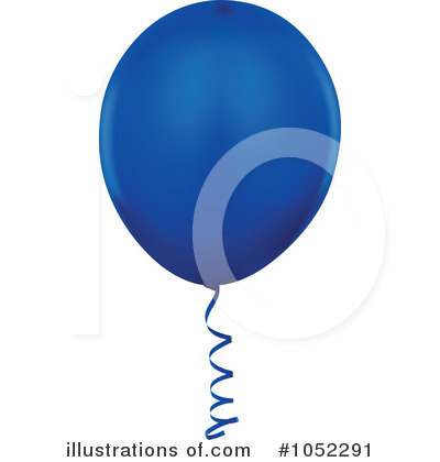 Party Balloons Clipart #1052291 by dero