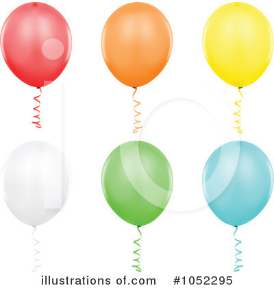 Royalty-Free (RF) Balloons Clipart Illustration by dero - Stock Sample #1052295